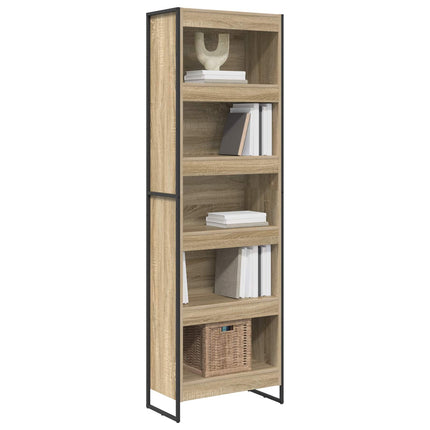 Bokskåp 2 pcs Sonoma 60 x 30 x 189,5 cm Konstruerat trä