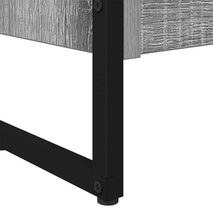 Bokskåp 2 pcs Grå Sonoma 60 x 30 x 189,5 cm Konstruerat trä