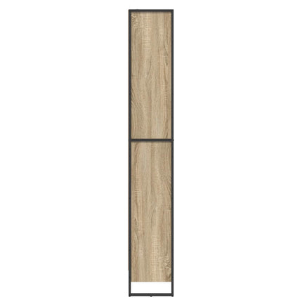 Bokskåp 2 pcs Sonoma 80 x 30 x 189,5 cm Konstruerat trä