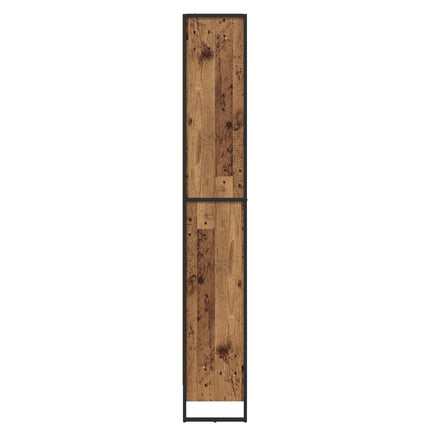 Bokskåp 80 x 30 x 189,5 cm Konstruerat trä Gammalt trä
