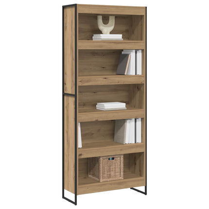 Bokskåp 2 pcs Artisan Ek 80 x 30 x 189,5 cm Konstruerat trä