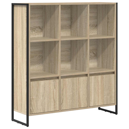 Bokskåp 2 pcs Sonoma 99,5 x 30 x 108 cm Konstruerat trä