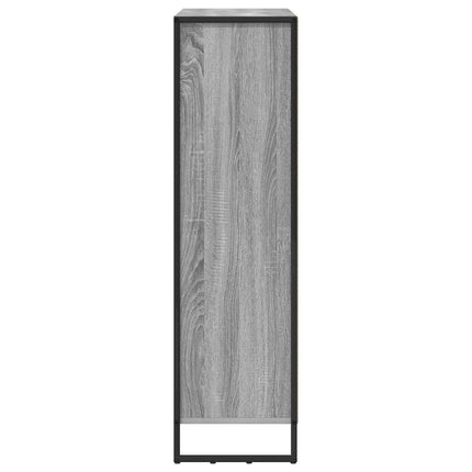 Bokskåp 2 pcs Grå Sonoma 99,5 x 30 x 108 cm Konstruerat trä