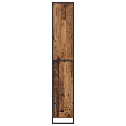 Höga Skåp Gammalt trä 60 x 36 x 200 cm Konstruerat trä