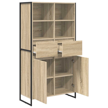 Sideboard Sonoma 81 x 36 x 150.5 cm Konstruerat trä