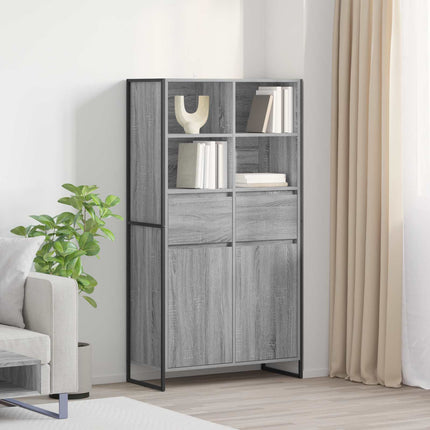 Sideboard Grå Sonoma 81 x 36 x 150.5 cm Konstruerat trä