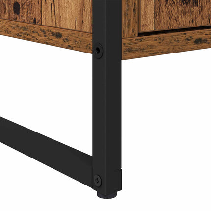 Sideboard Gammalt trä 81 x 36 x 150.5 cm Konstruerat trä