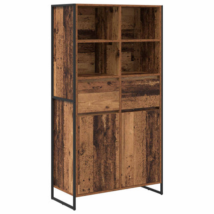 Sideboard Gammalt trä 81 x 36 x 150.5 cm Konstruerat trä