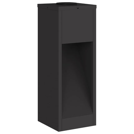 Solcell LED-vägbelysning 2 st Varmvit 18 x 18 x 50 cm