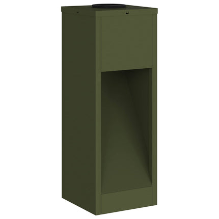 Solcell LED-vägbelysning 2 st Varmvit 18 x 18 x 50 cm