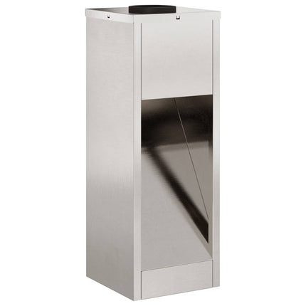 Solcell LED-vägbelysning 2 st Varmvit 18 x 18 x 50 cm