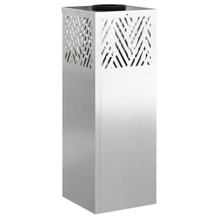 Solar LED Stig Ljus 2 pcs Silver Galvaniserad