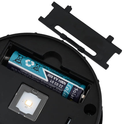 Solar LED Stig Ljus 2 pcs Vit Kallvalsat stål