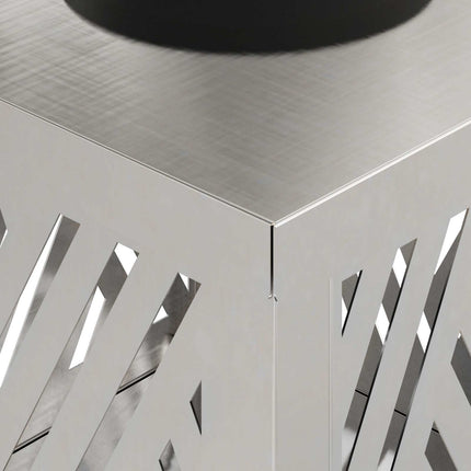 Solar LED Stig Ljus 2 pcs Silver Rostfritt stål