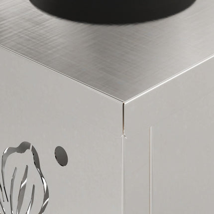 Solar LED Stig Ljus 2 pcs Silver Rostfritt stål