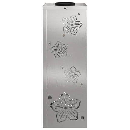 Solar LED Stig Ljus 2 pcs Silver Rostfritt stål