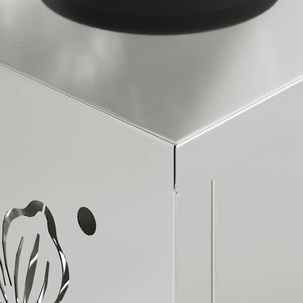 Solar LED Stig Ljus 2 pcs Silver Galvaniserat stål