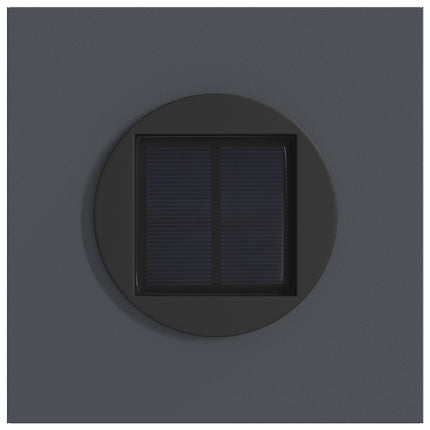 Solar LED Stig Ljus 2 st Varmvit 18 x 18 x 80 cm