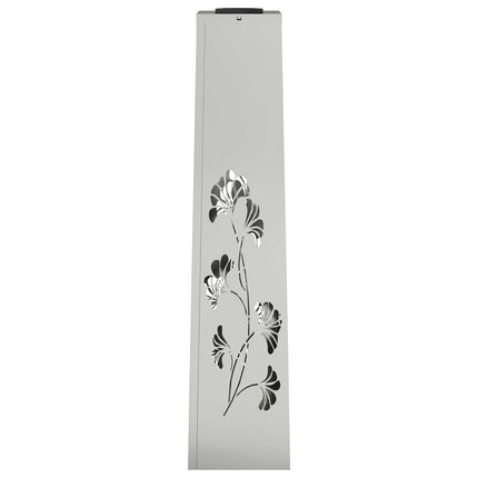 Solar LED Stig Ljus 2 pcs Silver Galvaniserat stål