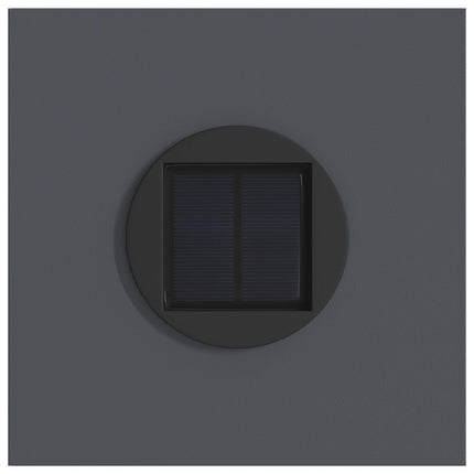 Solar LED Stig Ljus 2 st Varmvit 18 x 18 x 50 cm