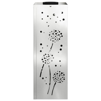 Solar LED Stig Ljus 2 pcs Silver Galvaniserat stål