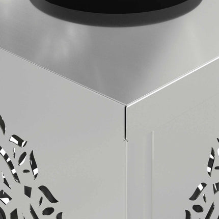Solar LED Stig Ljus 2 pcs Silver Galvaniserat stål