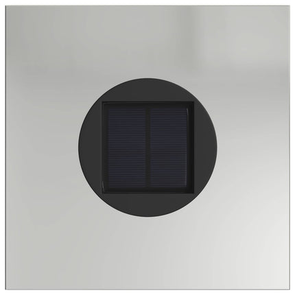 Solar LED Stig Ljus 2 pcs Silver Galvaniserat stål
