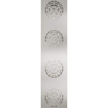 Solar LED Stig Ljus 2 pcs Silver Rostfritt stål