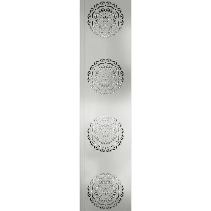 Solar LED Stig Ljus 2 pcs Silver Galvaniserat stål