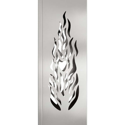 Solar LED Stig Ljus 2 pcs Silver Rostfritt stål