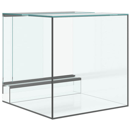 Terrarium med lagring Transparent 30 x 30 x 30 cm Glas