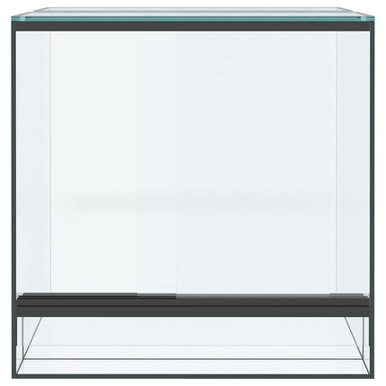 Terrarium med lagring Transparent 30 x 30 x 30 cm Glas