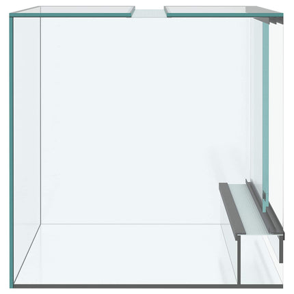 Terrarium med lagring Transparent 30 x 30 x 30 cm Glas