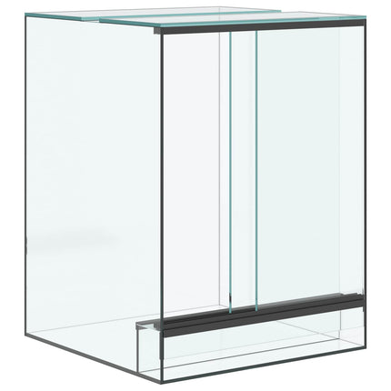 Terrarium med lagring Transparent 30 x 30 x 40 cm Glas