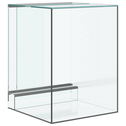 Terrarium med lagring Transparent 30 x 30 x 40 cm Glas