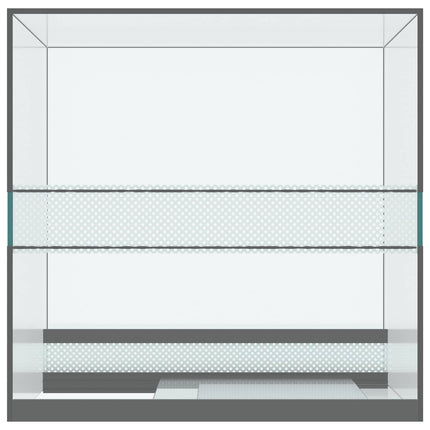 Terrarium med lagring Transparent 30 x 30 x 40 cm Glas
