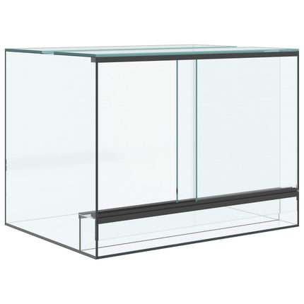 Terrarium med lagring Transparent 40 x 30 x 30 cm Glas