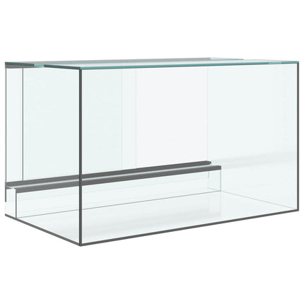 Terrarium med lagring Transparent 50 x 30 x 30 cm Glas