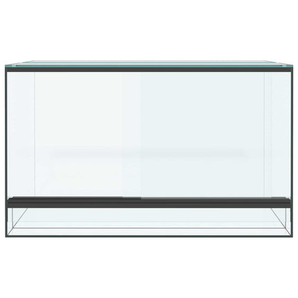 Terrarium med lagring Transparent 50 x 30 x 30 cm Glas