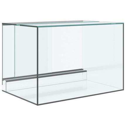 Terrarium med lagring Transparent 60 x 40 x 40 cm Glas