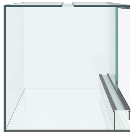 Terrarium med lagring Transparent 60 x 40 x 40 cm Glas