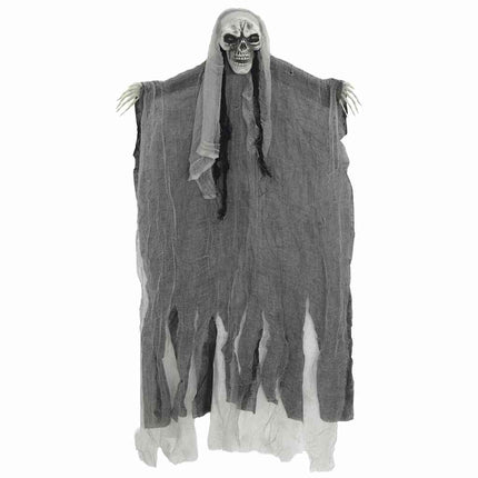 Halloween Hängande Spöke 3 st Svart 66 x 110 cm Polyester