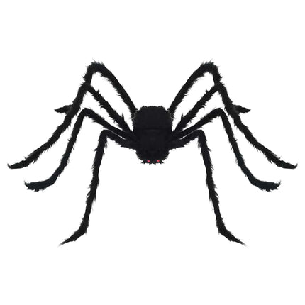 Halloween Spindel Dekoration 3 pcs Svart 150 cm
