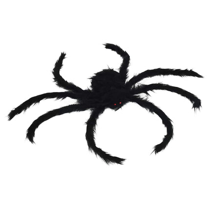 Halloween Spindel Dekoration 6 pcs Svart 75 cm