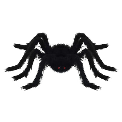 Halloween Spindel Dekoration 6 pcs Svart 75 cm