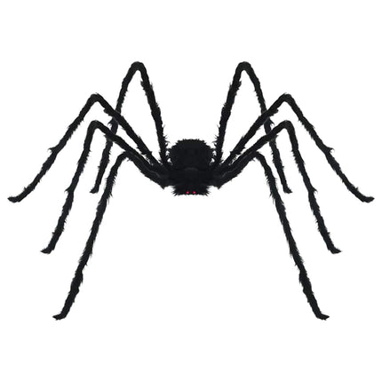 Halloween-spindel dekoration med nät 2 pcs Svart och vit