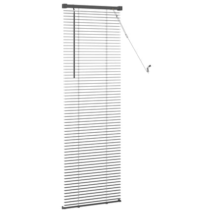 Persienn Silvergrå 150 x 40 cm 25 mm PVC