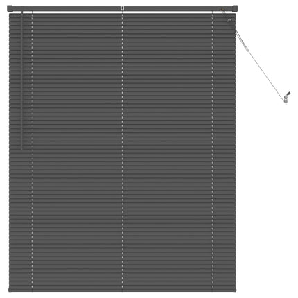 Persienn Silvergrå 150 x 120 cm 25 mm PVC