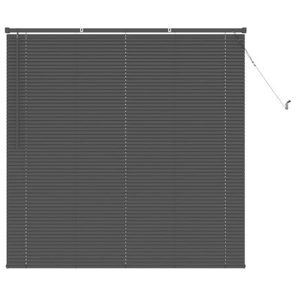 Persienn Silvergrå 150 x 130 cm 25 mm PVC