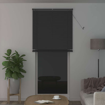 Persienn Silvergrå 213 x 80 cm 25 mm PVC